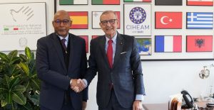 Ibrahim Assane Mayaki in visita al CIHEAM Bari