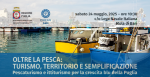PESCATURISMO E ITTITURISMO: LA PUGLIA GUARDA AL FUTURO DELLA CRESCITA BLU